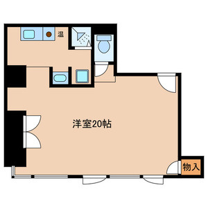 ＣＡＮＡＬＬ日本橋２１７５の間取り