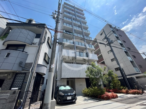 DOUBLE　NINE　RESIDENCE　TENNOJIMINAMIの外観パース|DOUBLE　NINE　RESIDENCE　TENNOUJIMINAMI　外観