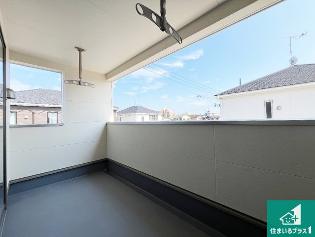 加古川市野口町野口　第7期　新築一戸建てのバルコニー|日当たりのよいバルコニー！お部屋が開放的に！