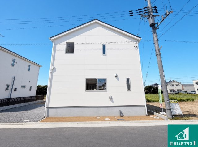 加古川市野口町野口　第7期　新築一戸建ての外観|お客様に長く安心して住んでいだだける事にこだわった家づくり！住んでからのアフターサービスにもしっかりと取り組んでいます！
