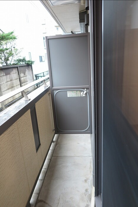 トレビナ城木のバルコニー