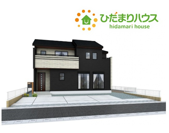 熊谷市別府2丁目　2期　新築一戸建て　ブルーミングガーデン　01の完成予想図
