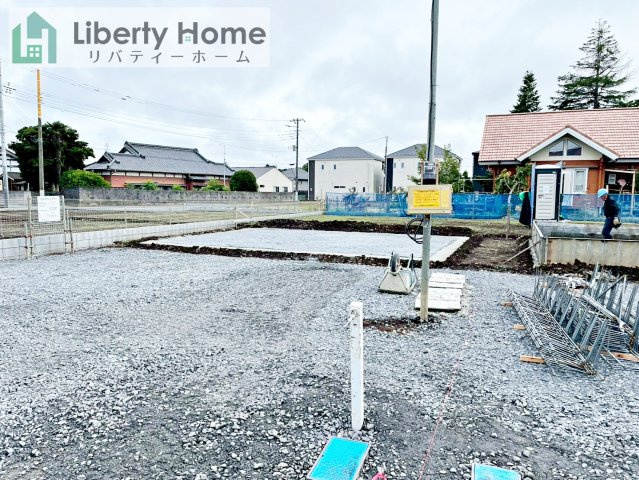 ひたちなか市三反田　A号棟　新築戸建の外観