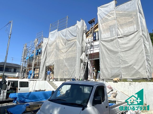 ■枚方市香里ケ丘　第3期　新築一戸建ての外観|現在の進捗状況です！順調に作業進行中、完成が待ち遠しいです！詳細の間取り等、お気軽にお問い合わせください！