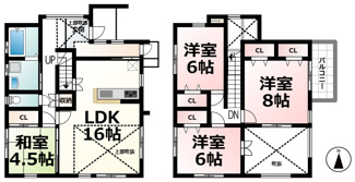 【間取り】 | 大江６丁目 