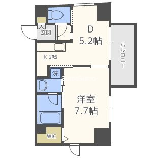 カーサ セレーネの間取り