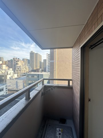 ルミエール瓦屋町のバルコニー