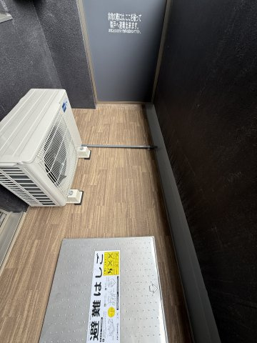 セレニテ谷町四丁目アリエのバルコニー