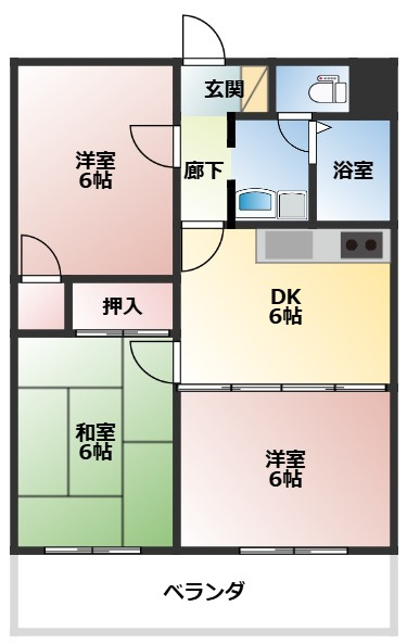 石上マンションB館