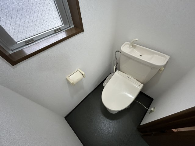 石上マンションB館のトイレ