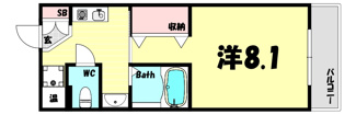 【間取り】 | ハーヴィス神戸