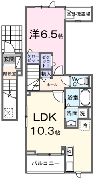 サニースポットの間取り