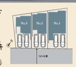  | 【名古屋市西区上堀越町3丁目3丁目63新築戸建2号棟】仲介手数料無料！庄内小学校・名塚中学校