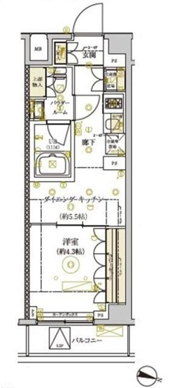 【間取り】 | ドムス・スタイル武蔵小山