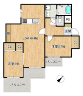 ロワールマンションやよい坂☆仲介手数料無料☆の画像
