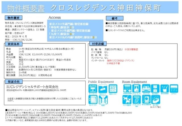 クロスレジデンス神田神保町