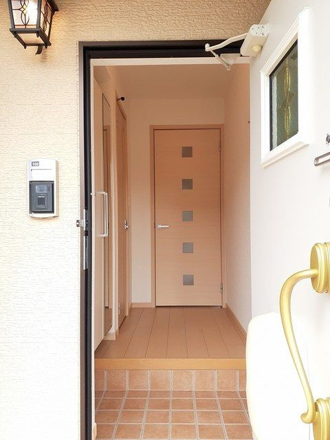 プレジャー　ケイⅡの玄関