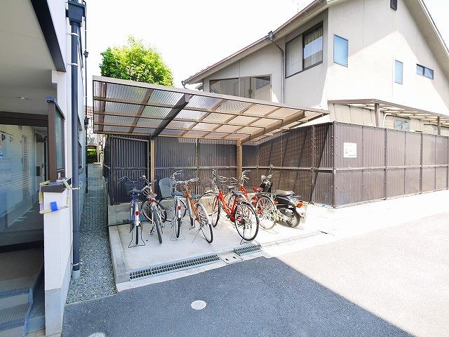 ベルコリーヌ紺屋のその他共用部分|自転車置き場