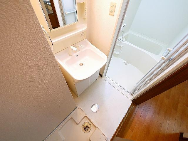 ベルコリーヌ紺屋の洗面所|コンパクトで使いやすい洗面所