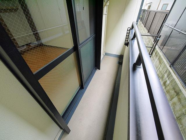 ベルコリーヌ紺屋のバルコニー|バルコニー付きです