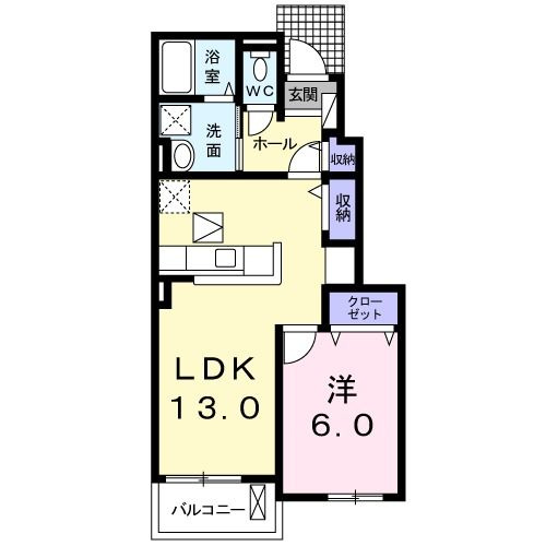 グレイスＥの間取り