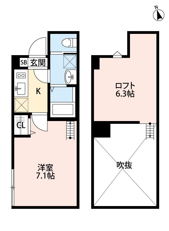 モントルーの間取り