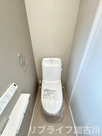 西二見戸建てのトイレ