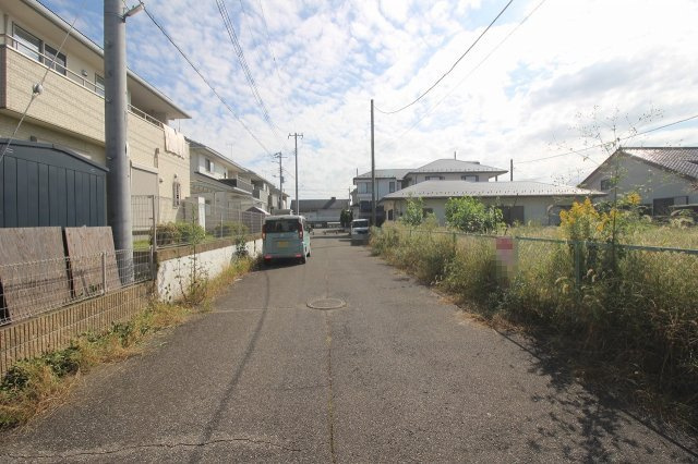 小山市喜沢の前面道路含む現地写真|2026年10月撮影