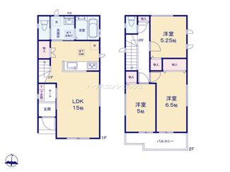 【間取り】 | 名古屋市南区天白町３丁目9-33【仲介手数料無料】新築一戸建て　A号棟