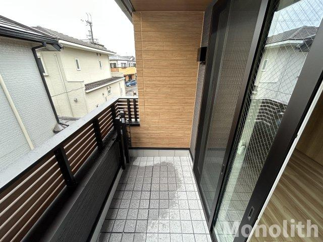 フォレストメゾン高石のバルコニー