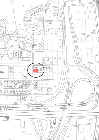中古住宅　西深瀬の地図
