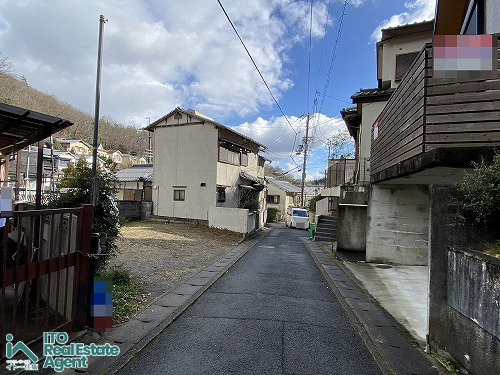 上賀茂本山 中古戸建の前面道路含む現地写真