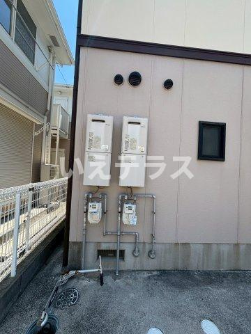 ベルドミールB棟の駐車場