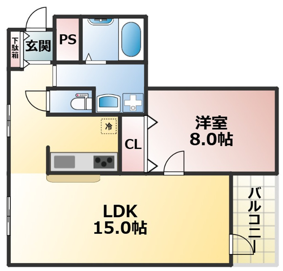 【間取り】 | ユニッソン上町