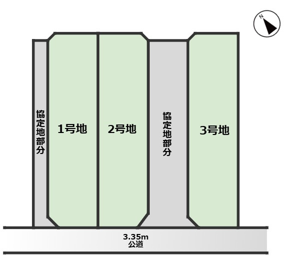 小牧市間々原新田4期｜名古屋市の戸建ならホームアップの土地図