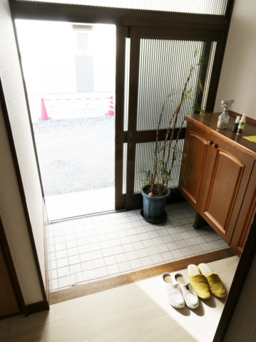 竹田821の玄関