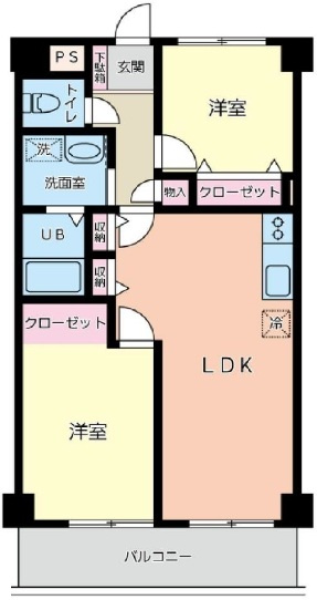 レスタひばりが丘の間取り