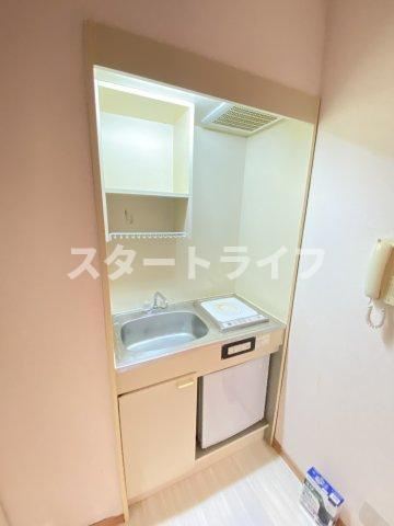 大阪市淀川区宮原１丁目の賃貸マンションのキッチン