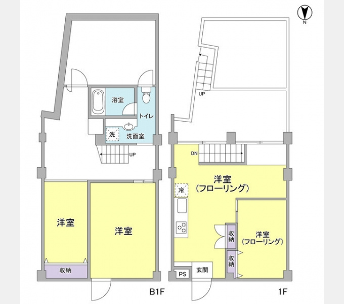 元住吉アートフラッツの間取り