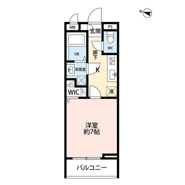 リコルテ 北大宮の間取り