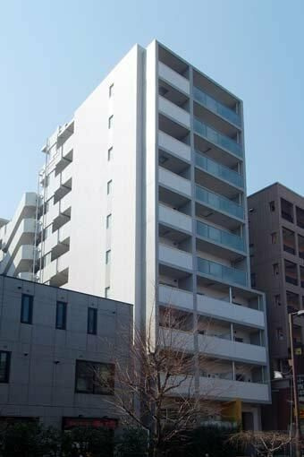 プラウドフラット早稲田の外観
