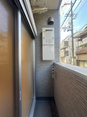 ハーモニーテラス清水丘のバルコニー