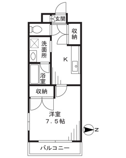【間取り】 | ウッディ溝口