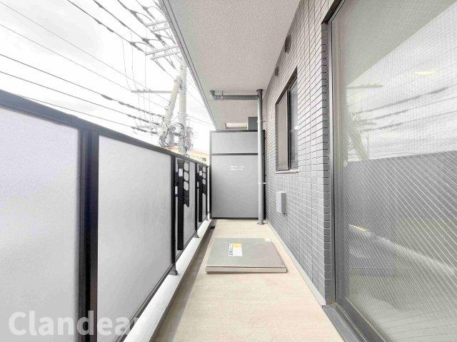 ミルーナヒルズＤ松戸のバルコニー|ドキドキの新生活も、安心してスタート。ぴったりの住まいを見つけませんか？クランディアが一緒に住まい選びをサポートします‼　まずは、お気軽にお問合せください　＃クランディア