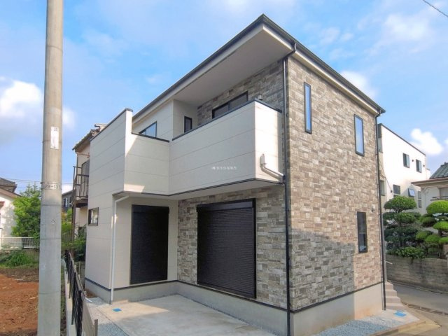 富士見市関沢２丁目の新築一戸建の外観|スーパーなど近隣施設も充実していて住みやすい立地！