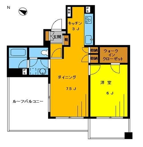 インペリアル代々木の杜の間取り