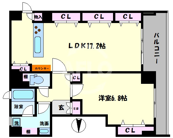 グランテージ国分町の間取り|グランテージ国分町　間取り