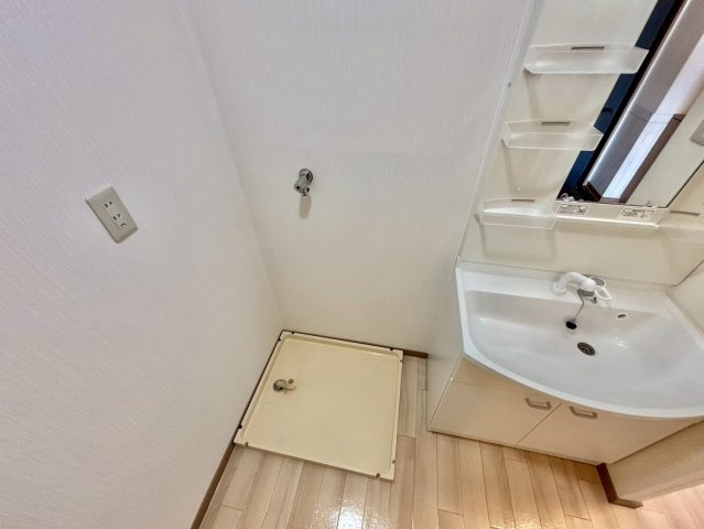 サンフォーレストAの洗面所