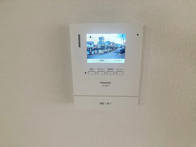 Cozy鈴東ハイツⅠのセキュリティ|録画機能付きモニターフォンで顔が分かり安心です