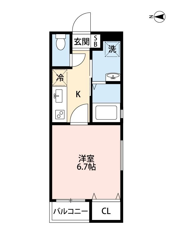 HUDO琴平本町の間取り